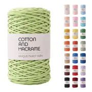 KNOTITUDE 3mm x 142Yards (130M) 100% Pure Cotton DIY Kintted Macrame Craft Cord
