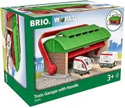 BRIO - Train Garage w Handle 3 Pieces