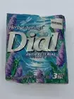 Dial Herbal Springs Antibacterial Soap 3 Bars 4.5 oz Each Sealed Discontinued
