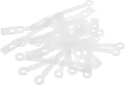 LOLIPPYY 35pcs Perm Rod Elastic Bands for Hair Curling Tools Soft Rubber Bands for Hold Various Styling Techniques Versatile Hair Accessories and Curling Styles