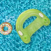 PVC Pool Water Floating Bed Adult Inflatable Swimming Floating Seat (Green) AU
