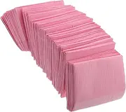 BAZEITFLOW 125pcs Disposable Nail Pads Manicure Table Mats Soft Nonwoven Waterproof Oilproof Salon Equipment