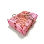 Pink Hex Wrap Gift Wrapping Paper Honeycomb Cushioning Paper-38cmx30m
