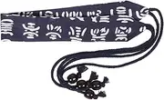 [Ipetboom] Headband Men's Hanfu Costume Accessory Braided Hair Beads for Cosplay Comfortable Workout Band