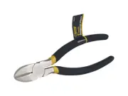 Steel Grip 2261378 Drop Forged Carbon Steel Black/Yellow Diagonal Pliers 7 L in.