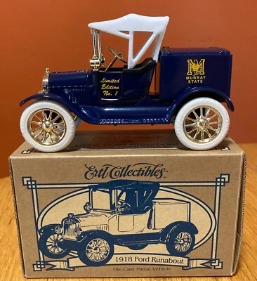 "Murray State University" 1918 Ford Runabout Ertl Collectibles 1:25 SCALE BANK