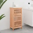 Bathroom Sink Cabinet Solid Wood Walnut Toilet Storage Laundry Cupboard vidaXL