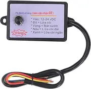 12 Tone Horn Controller Enhance Sound Quality Universal Fit For 12V To 24V Cars Motorcycles Yachts Trains With Multiple Sound Options High Strength Material Overload And Circuit