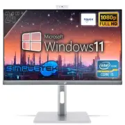 Computer All IN One 24 " Core I5 RAM 16gb SSD 240gb FHD Touch PC Windows 11 Pro