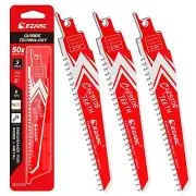 EZARC Carbide Reciprocating Saw Blades 6-Inch, Endurance Sabre Saw Blade Set ...
