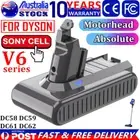 Battery for Dyson V6 Animal V6 Absolute V6 Fluffy Motorhead DC61 SV03 SV04 SV06