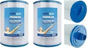 Surespa 2 x Hot Tub Filter - Replaces Unicel 6CH-940, Pleatco PWW50, Filbur FC-0359, SC714, Darlly 60401, Magnum WY45. 50 sq ft Hot Tub Filter Type 1 (Conventional Reemay Filtration Material)