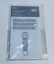 Wii Motion Plus Nintendo Wii Manual Only OEM