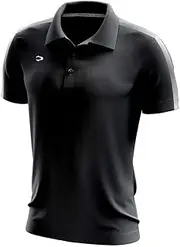 [John Smith] Boys' ADAM Polo, Black, 5XS