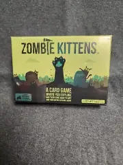 Zombie Kittens Card Game by Exploding Kittens - 2-5 Players - New & Sealed