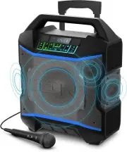 ION Block Rocker - Portable Bluetooth Outdoor Party Speaker with Karaoke
