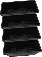 BESPORTBLE Flower Planting Holder Saucer Sets Window Box Planter Multi-Purpose Plant Pots