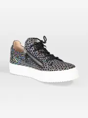 Black Iridescent Gail Trainers