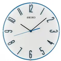 在飛比找Yahoo奇摩購物中心優惠-SEIKO 日本精工 滑動式秒針 靜音掛鐘 時鐘(QXA67