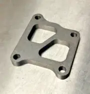 Turbine Inlet Flange for Mitsubishi Evo 7 / 8 / 9 Turbo Twin scroll