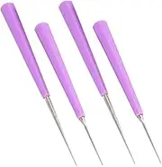 EPIGEIST 4pcs Bead Reamer Tool for Jewelry Making Hand Drill for Beads Gemstones Pearls Multi-Functional Hole Punch Tools for Crafts Precision Design for Beginners
