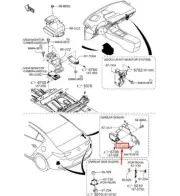 MAZDA 3 Hatchback BP PDC Parking Sensor Control Unit B0J867UU0F NEW GENUINE