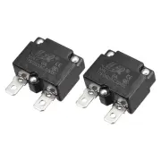 Circuit Overload Protector 6A AC125/250V DC32V Thermal Circuit Breaker 2pcs