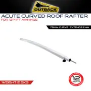 Outback Explorer 2 x Curved Roof Rafters Acute Roll Out Awning Caravan Trailer