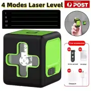 Mini Laser Level Line Tool Green Light Auto Self Leveling Rotary Cross Measure