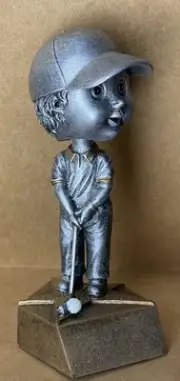 6” Golf Bobble Head Award Trophy Blank