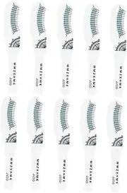 Baluue 10pcs Eyelash Measuring Ruler False Eyelash Ruler Eyelash Curling Degree Rulers Eyelashes Measure Wispy Tool Lash Supplies Eyelash Supply Premade Fans Eyelash Extensions Paper Jam