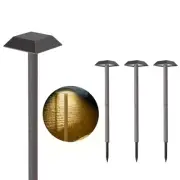 Bobcat Solar Landscape Pathway Lights Super Bright with 2-in-1 Warm White and...