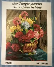 Orchidea needlepoint tapestry Canvas Only 24x30 cm Flower Piece