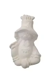 Mo Scarecrow 8" Ceramic Bisque, Ready to Paint