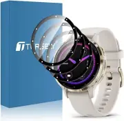 【3 Pack】T Tersely Screen Protector for Garmin Venu 3S 41mm Ultra Clear PMMA Curv