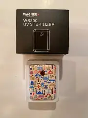 WAGNER Switzerland. Deep Toothbrush Sanitizer/UV-C Sterilizer. For Home and Trav
