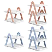 2/3 Tier Removable Shoe Rack Folding Storage Shelf Simple Space Saving Organizer