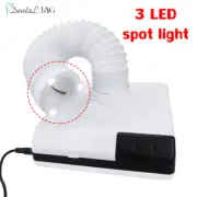 2IN1 60W Strong Power Dust Collector Extractor Dental Vacuum Cleaner For Polish