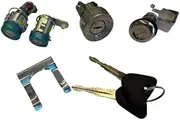 Vertex Auto Parts Proton Jumbuck Ignition Barrel, Lid Lock & Key Set Replacement