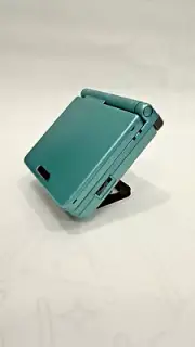Gameboy Advance SP "invisible" Console Stand minimalist black display on shelf