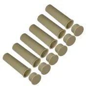Pool Fence Replacement Deck Sleeves & Caps for 1 Inch Pole Fencing, Fits Most...