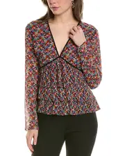 The Kooples Blazing Field Top