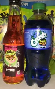 Lot Rare Sour Patch Kids Exotic Drinks Jones Crush