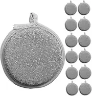 BEBEMOKO Cleaning Sponge Set 20pcs Heavy Duty Scrub Sponge for Kitchen Stainless Steel Scouring Pads