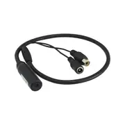 AA002 CCTV Security Mini Audio Pick-Up Box Add-On Mic/Microphone for Camera BLK