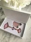 Rose Quartz Gua Sha tool and Face Roller -Australian seller - in stock