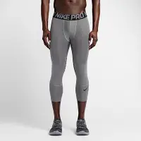 在飛比找Yahoo!奇摩拍賣優惠-Nike Pro Hypercool 灰色7分褲