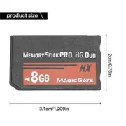 8GB Memory Stick MS Pro Duo Flash Card For PSP Cybershot Camera Photo Color