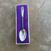 Silver Baby Record Spoon - Vintage collectible - Not inscribed