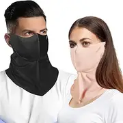 UV Sun Protection Face Mask UPF 50+ Neck Coverage 3D Breathable for Hiking